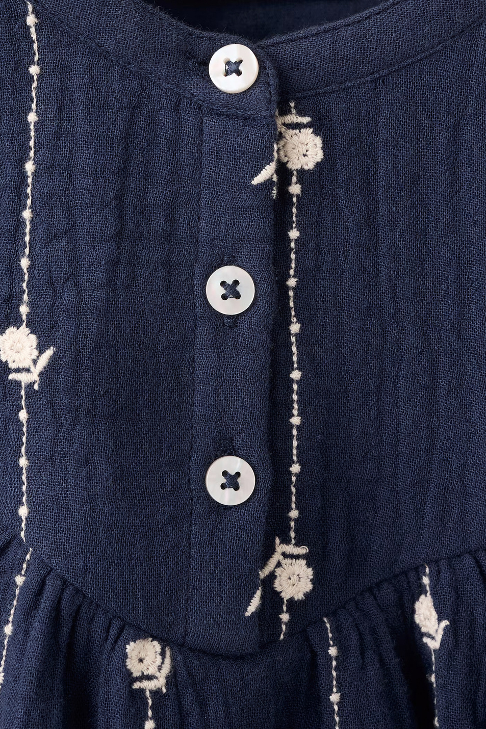 Девочкам Mango Kids Платье MARLENE из хлопка (цвет ), артикул 27065146 | Фото 3