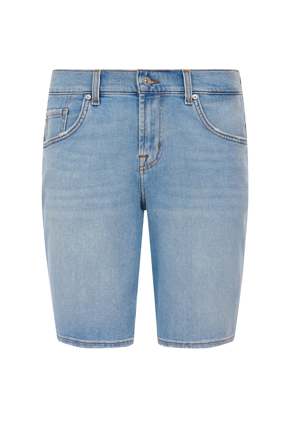 Мужской 7 for all Mankind Шорты джинсовые из эластичного хлопка (цвет ), артикул 7T106A50 | Фото 1