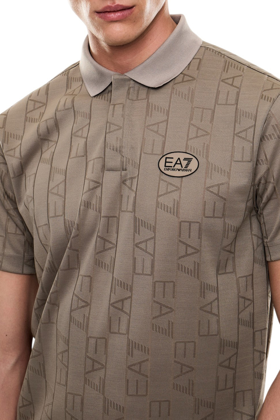 Мужской EA7 Поло с логотипом (цвет ), артикул 7M001287-AF22277 | Фото 5