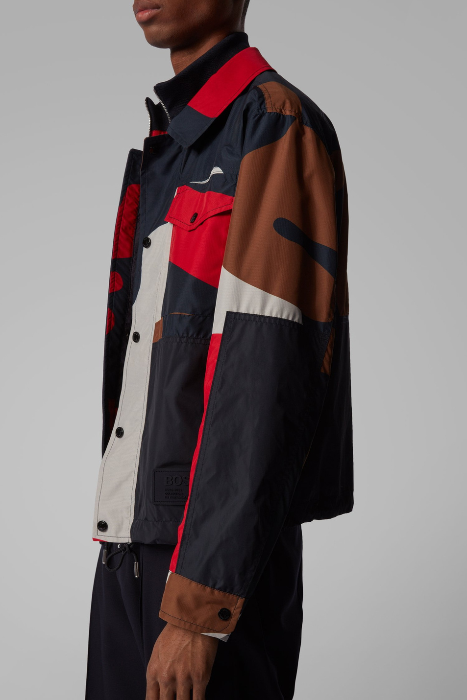BOSS Куртка из водоотталкивающего материала с принтом (цвет ), артикул 50427307 | Фото 4