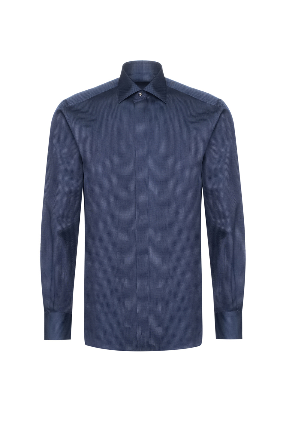 Рубашка из шелка|Основной цвет:Синий Мужской Stefano Ricci Рубашка из шелка (цвет ), артикул TX007795-CS0023 | Фото 1