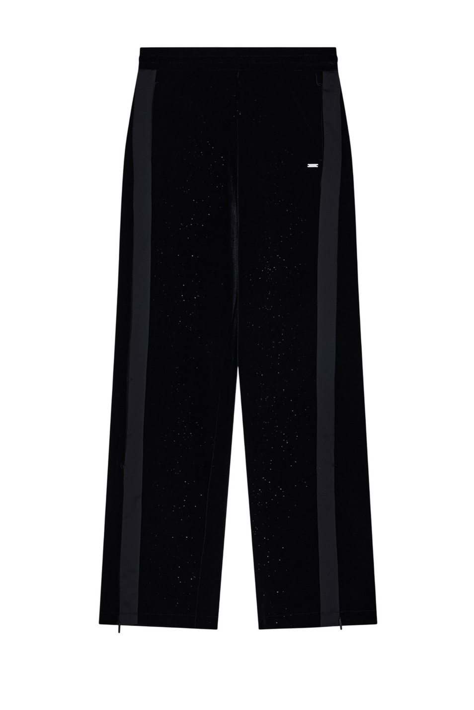 Брюки из велюра|Основной цвет:Черный Женский Armani Exchange Брюки из велюра (цвет ), артикул XW000790-AF16147 | Фото 1