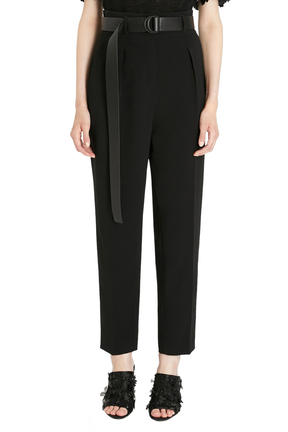 Женский Max Mara Брюки ARIEL с ремнем (цвет ), артикул 61360419 | Фото 3