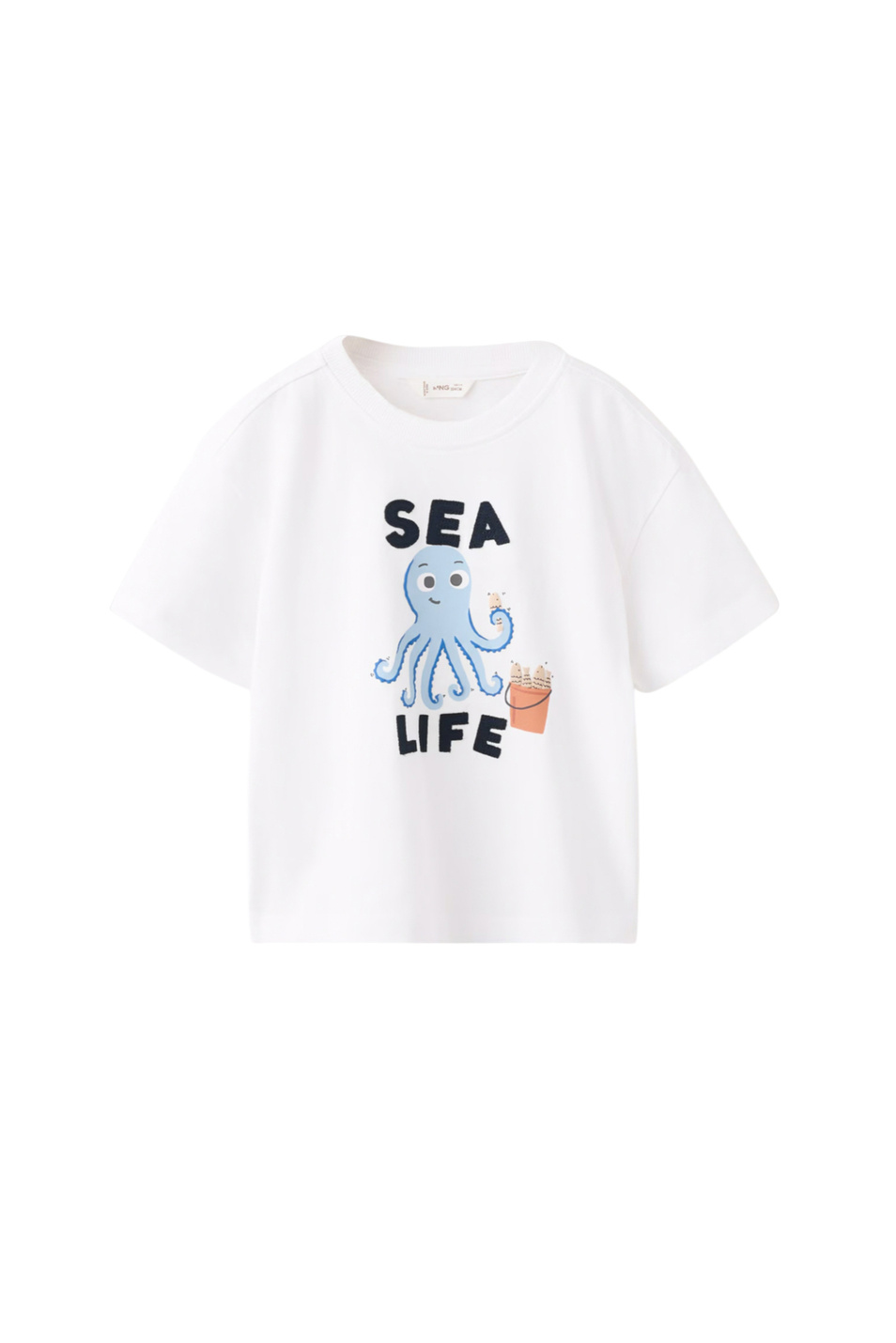 Малышам мальчикам Mango Kids Футболка M2LIFE с принтом (цвет ), артикул 27006735 | Фото 1