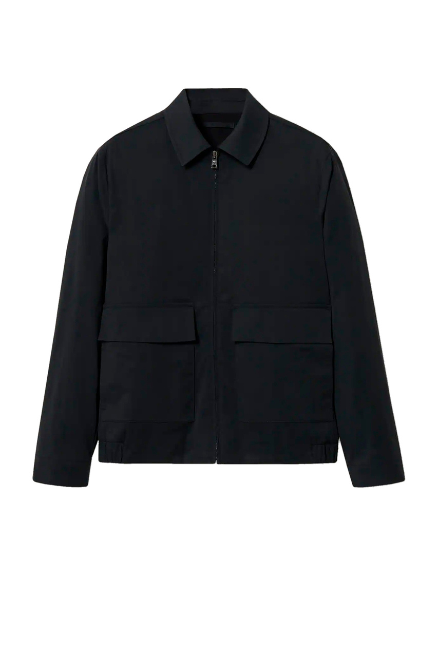 Куртка CARLES на молнии|Основной цвет:Черный|Артикул:27035781 | Фото 1