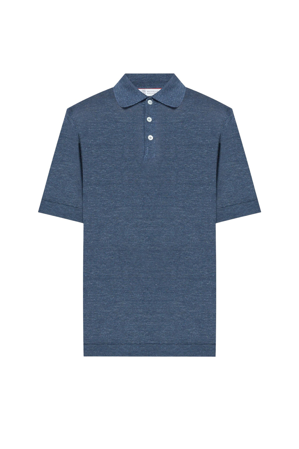 Мужской Brunello Cucinelli Поло из льна и хлопка (цвет ), артикул M2L00315 | Фото 1