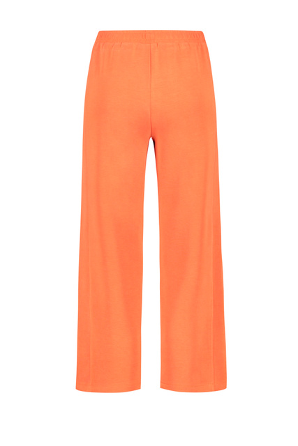 Однотонные брюки|Основной цвет:Оранжевый|Артикул:622890-44043 | Фото 2