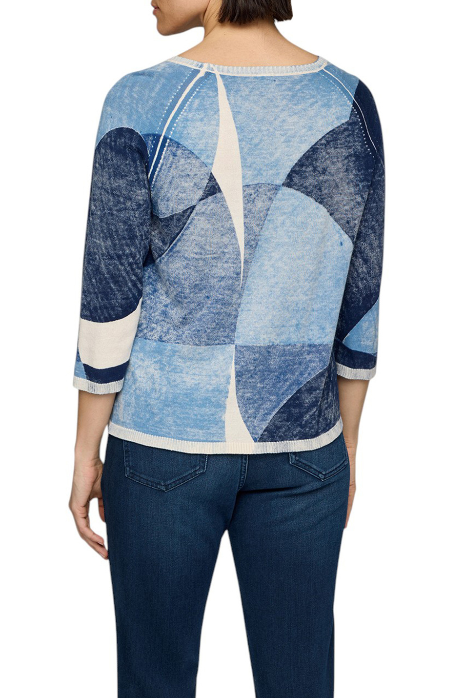 Женский Rabe Джемпер из хлопка (цвет ), артикул 55-214600 | Фото 5