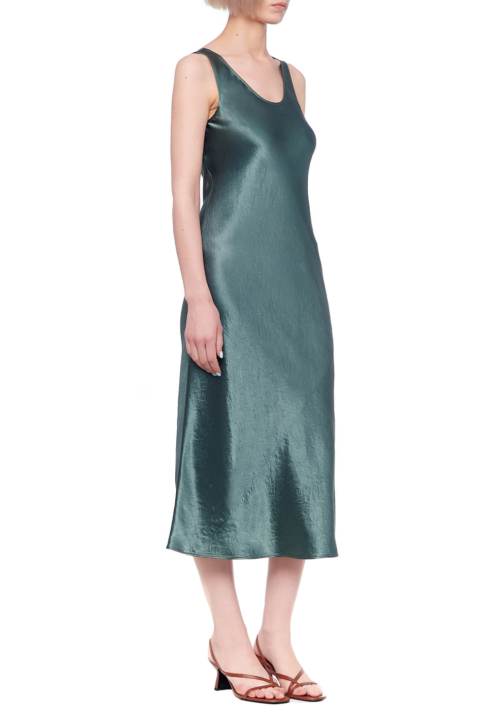 Max Mara Атласное платье TALETE (цвет ), артикул 32210116 | Фото 2