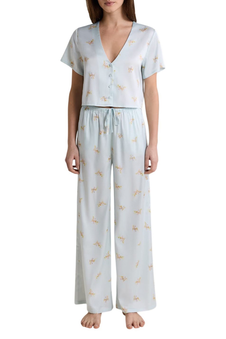 Женский Etam Пижамная рубашка SOLIA с принтом (цвет ), артикул 6556899 | Фото 2