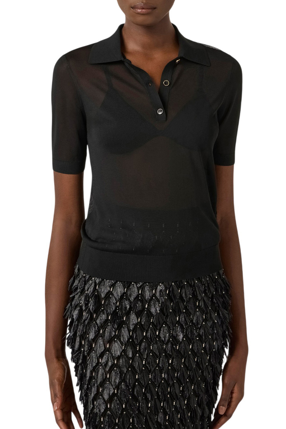 Женский Elisabetta Franchi Поло с бюстгальтером (цвет ), артикул MK80B61E2 | Фото 3