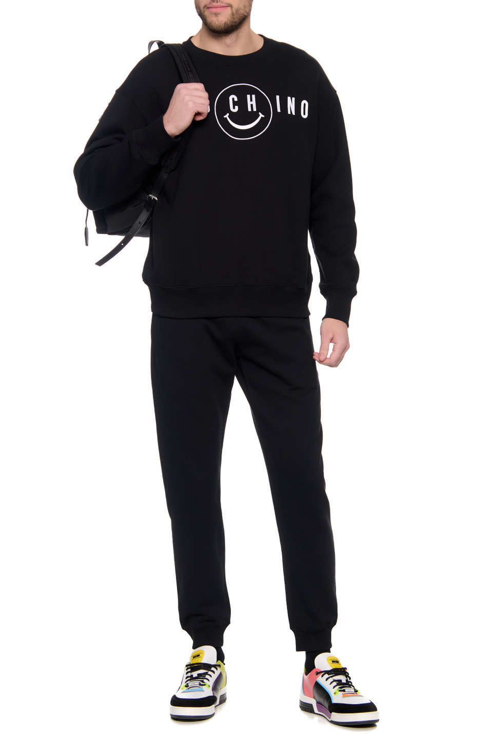 Мужской Moschino Свитшот из органического хлопка (цвет ), артикул J1709-2028 | Фото 2