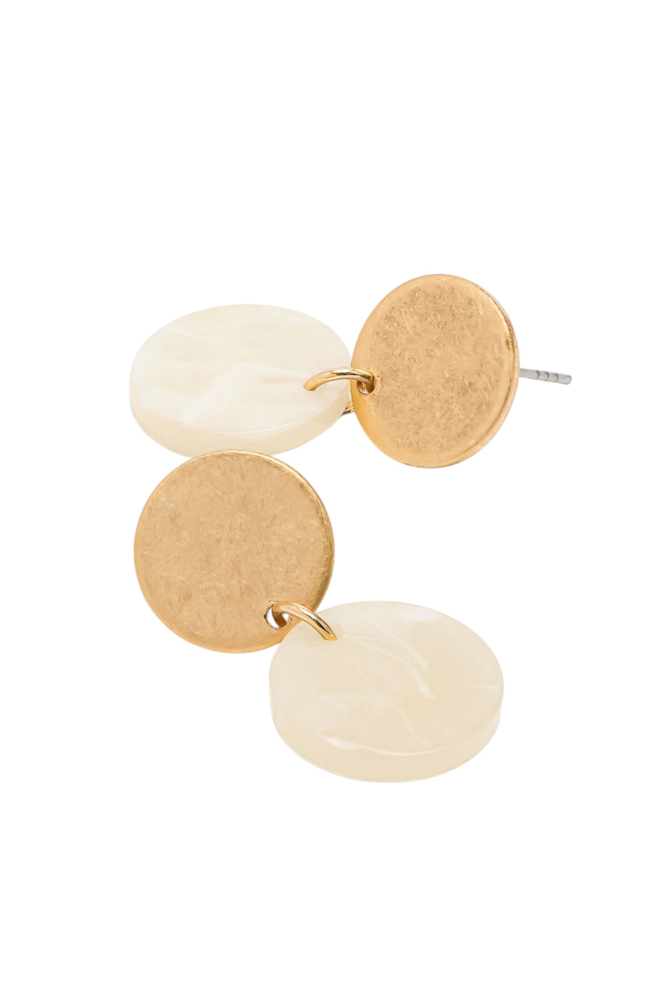 Серьги с подвеской|Основной цвет:Кремовый Женский Parfois Серьги с подвеской (цвет ), артикул 224657 | Фото 2