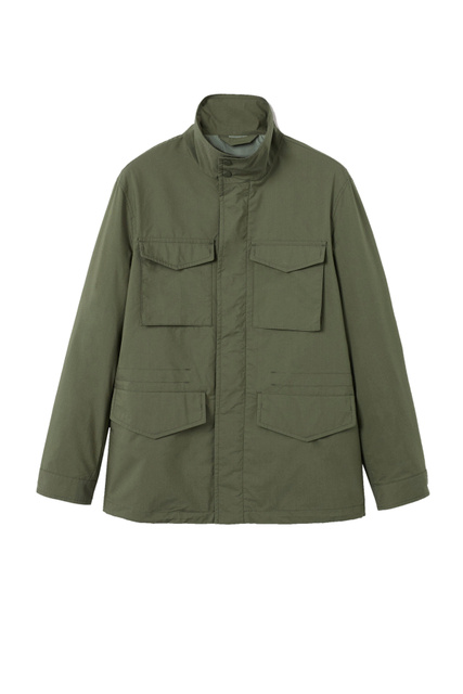 Куртка TILOS с накладными карманами|Основной цвет:Хаки|Артикул:27014381 | Фото 1