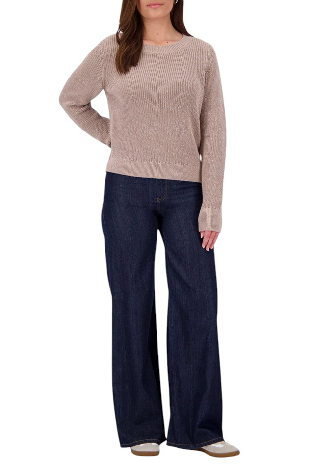 Джемпер с люрексом|Основной цвет:Бежевый Женский Monari Джемпер с люрексом (цвет ), артикул 809134 | Фото 2