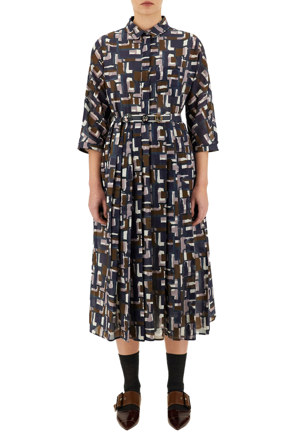 Женский Max Mara Платье FRESIS из натурального хлопка (цвет ), артикул 92262219 | Фото 3