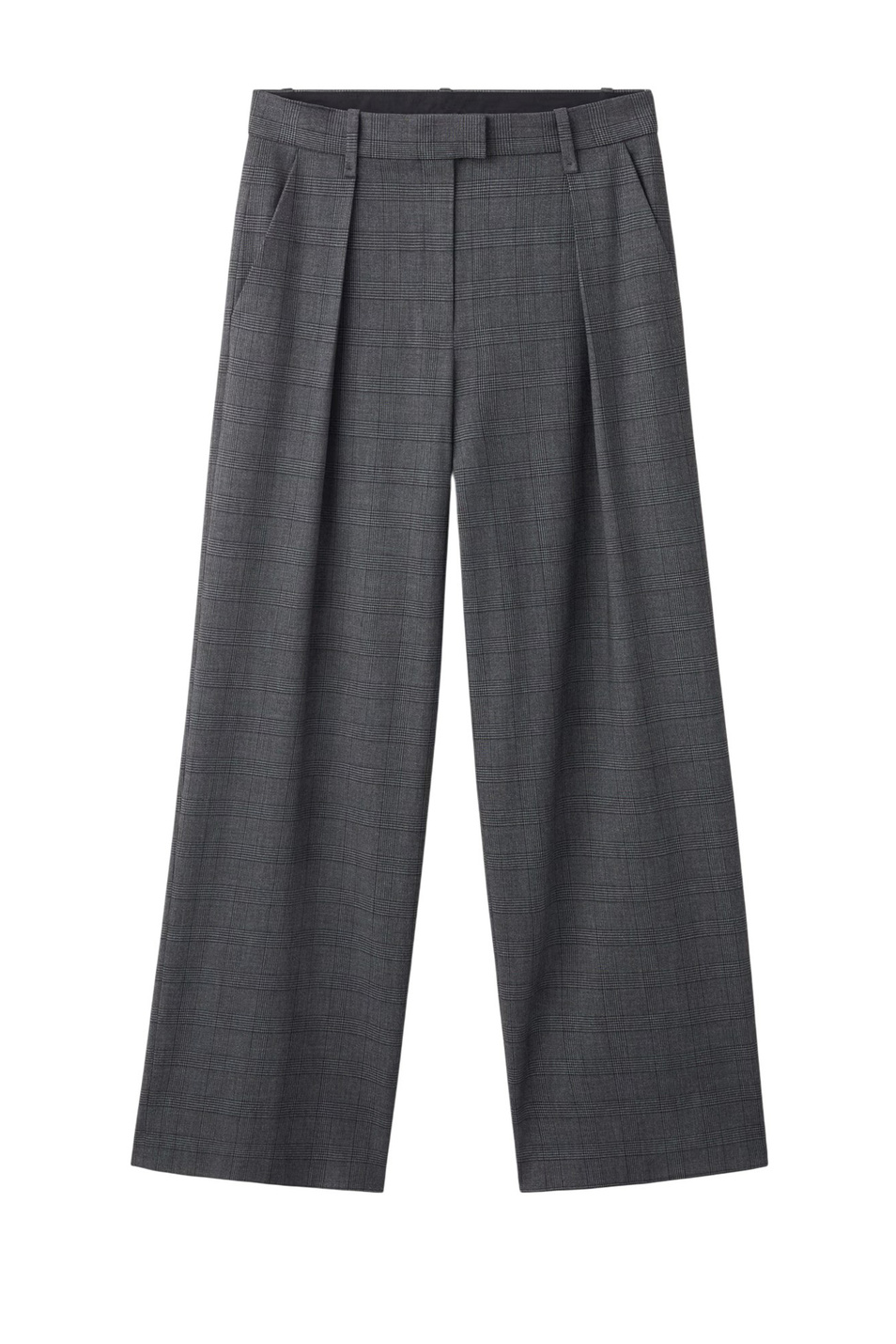 Брюки TERIYAKI в клетку|Основной цвет:Серый Женский Mango Брюки TERIYAKI в клетку (цвет ), артикул 17097802 | Фото 1