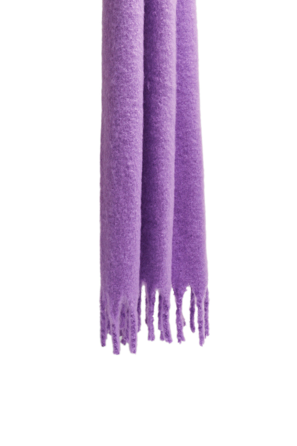 Женский Parfois Однотонный шарф с бахромой (цвет ), артикул 202926 | Фото 2