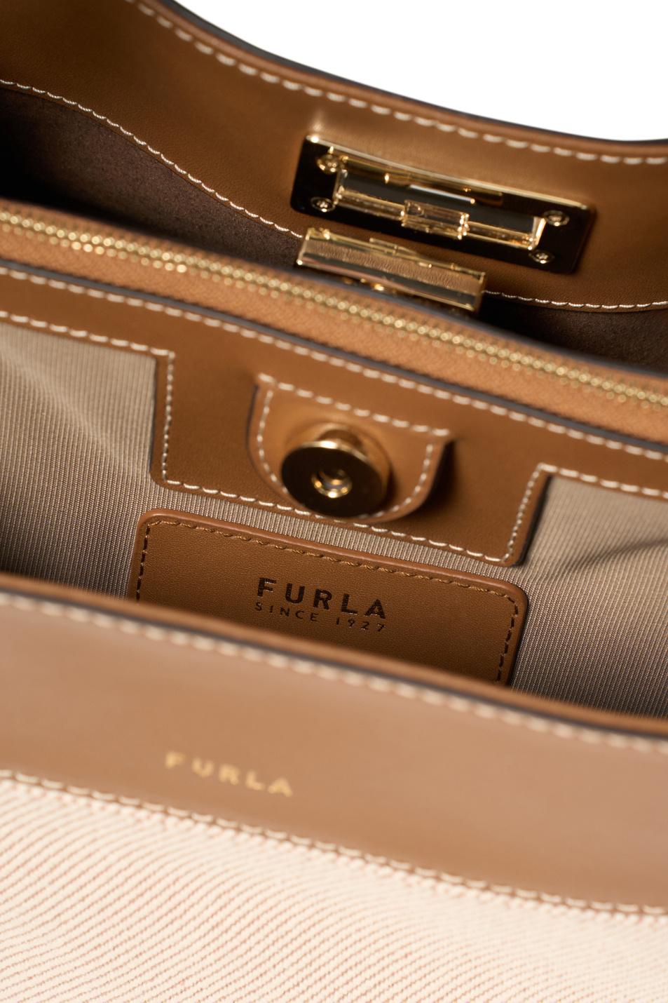 Женский Furla Сумка из текстиля и натуральной кожи (цвет ), артикул WB01953-BX3542 | Фото 5