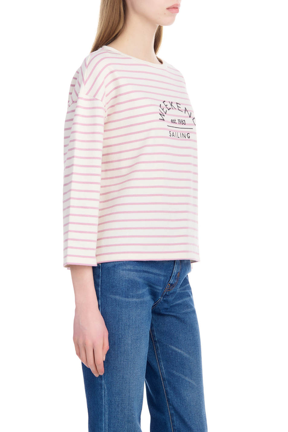 Женский Weekend Max Mara Лонгслив свободного кроя VISTOLA (цвет ), артикул 2359410537 | Фото 3