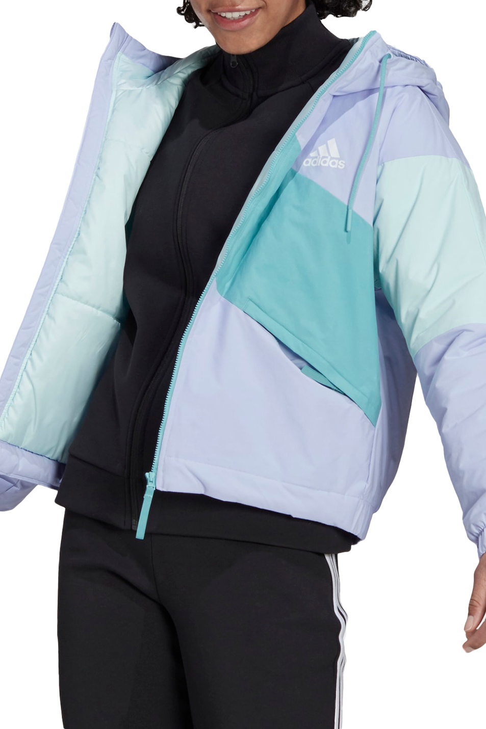 Adidas Утепленная куртка с капюшоном Back to Sport (цвет ), артикул GQ2512 | Фото 2