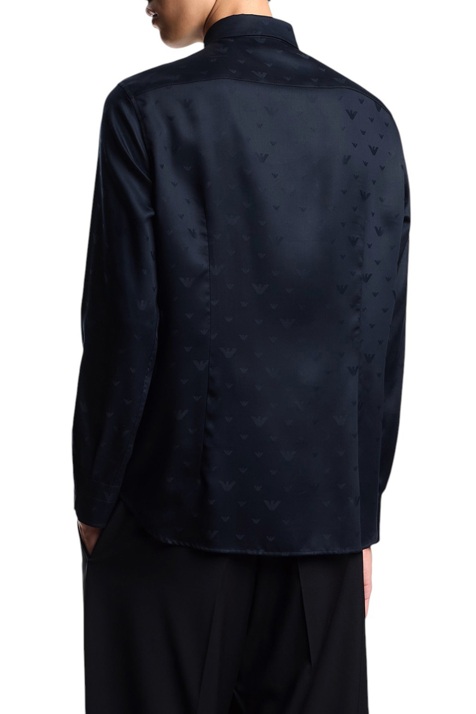 Мужской Emporio Armani Рубашка с логотипом (цвет ), артикул EM001537-AF15074 | Фото 4