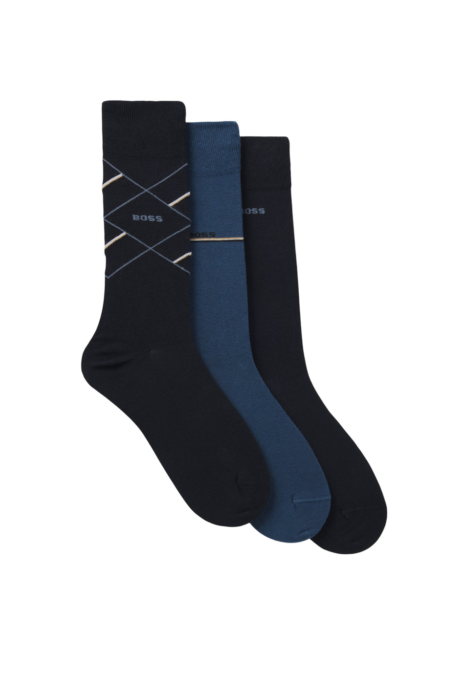 Мужской BOSS Носки в комплекте из 3 пар (цвет ), артикул 50547840 | Фото 1
