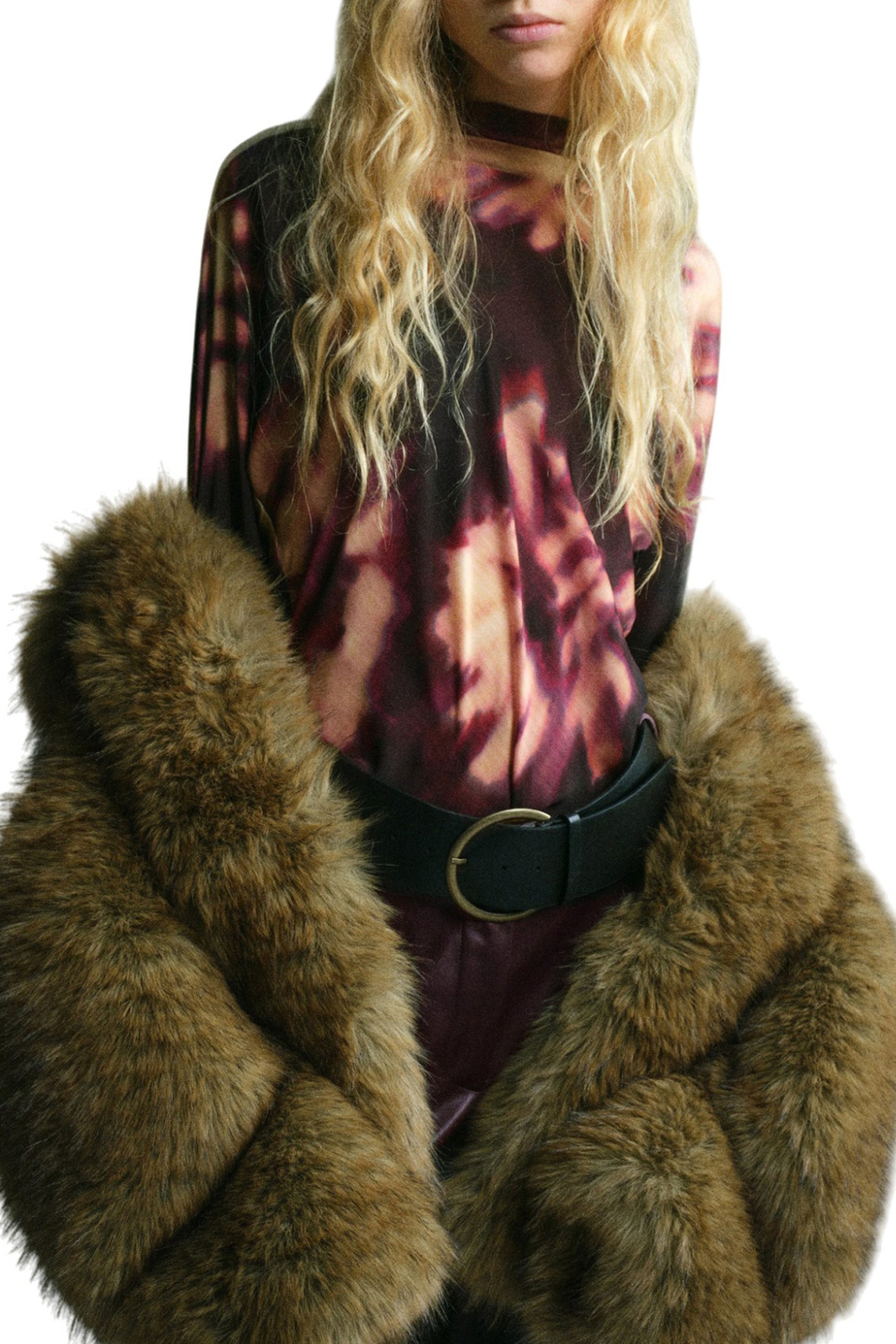 Женский Mango Блузка GIADY с воротником-стойкой (цвет ), артикул 17067816 | Фото 3