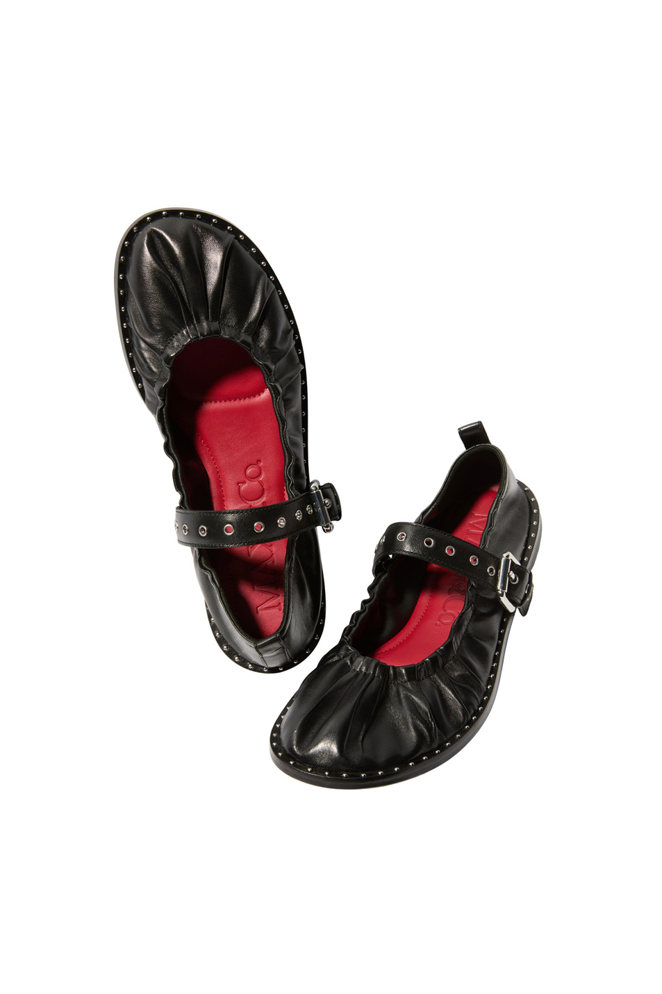 Женский MAX&Co. Балетки MCAMIA из натуральной кожи (цвет ), артикул 2616521016 | Фото 4