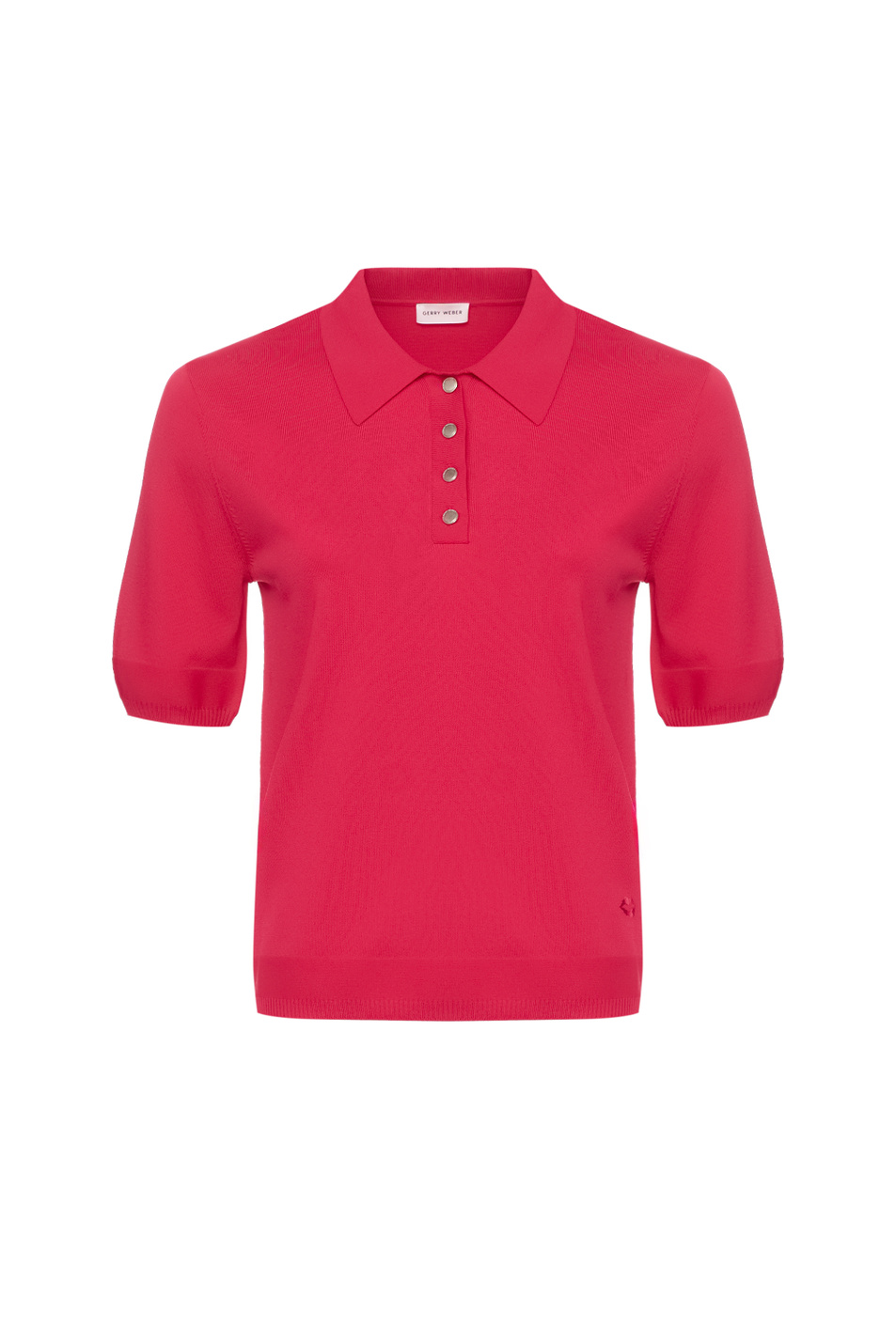 Женский Gerry Weber Джемпер-поло однотонный (цвет ), артикул N60953 | Фото 1