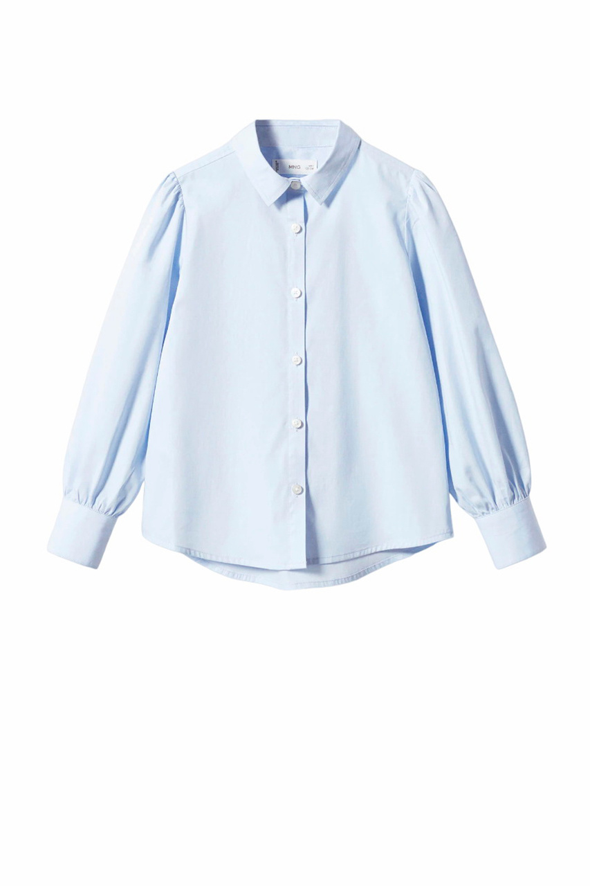 Рубашка CORA из натурального хлопка|Основной цвет:Голубой|Артикул:57001035 | Фото 1