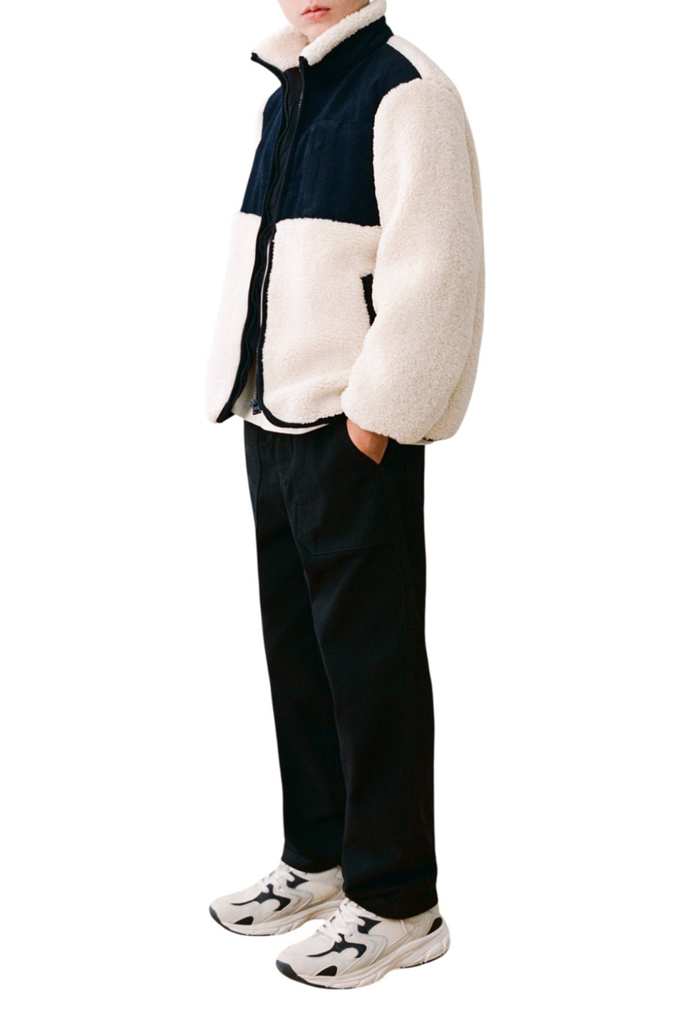 Мальчикам Mango Kids Куртка JORGE с эффектом овчины (цвет ), артикул 17096332 | Фото 3