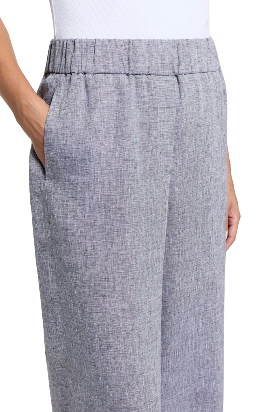 Женский Peserico Брюки из льна (цвет ), артикул P04124-02600 | Фото 6