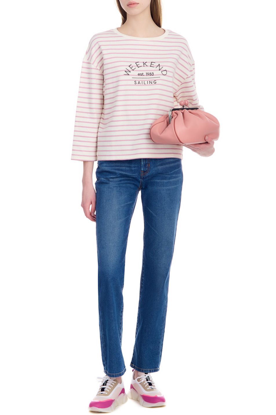 Женский Weekend Max Mara Лонгслив свободного кроя VISTOLA (цвет ), артикул 2359410537 | Фото 2