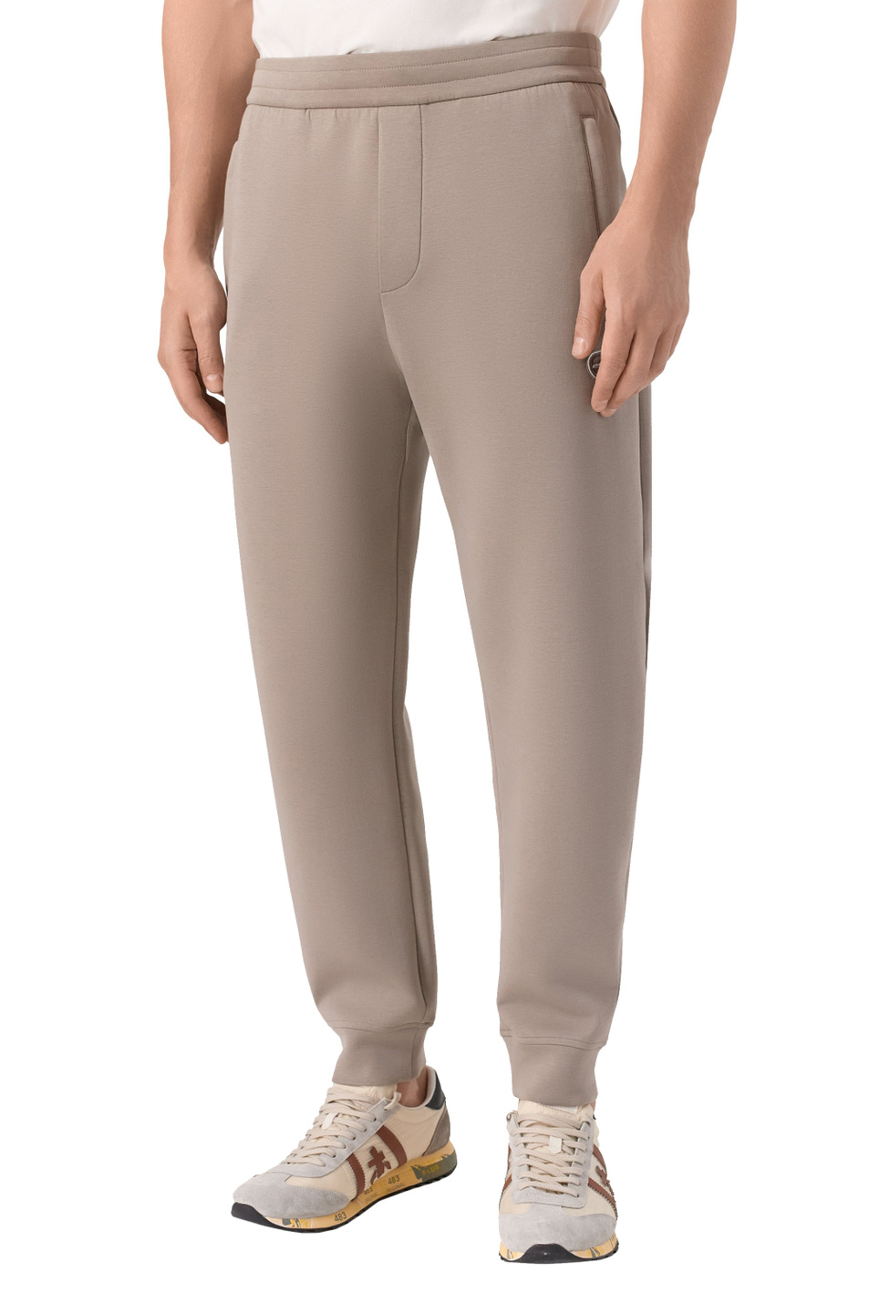 Мужской Emporio Armani Брюки с логотипом (цвет ), артикул EM004539-AF10013 | Фото 4