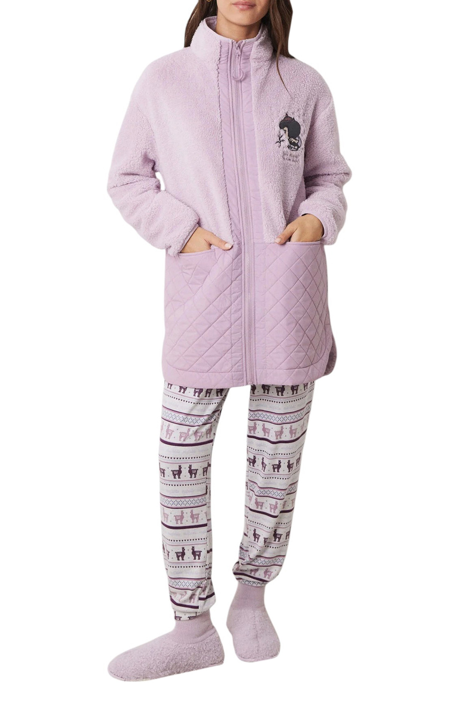 Женский Women'secret Халат с вышивкой (цвет ), артикул 4418931 | Фото 1
