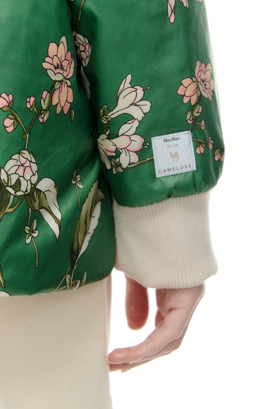 Женский Max Mara Куртка-бомбер FRESIA с цветочным принтом (цвет ), артикул 2419481144 | Фото 7