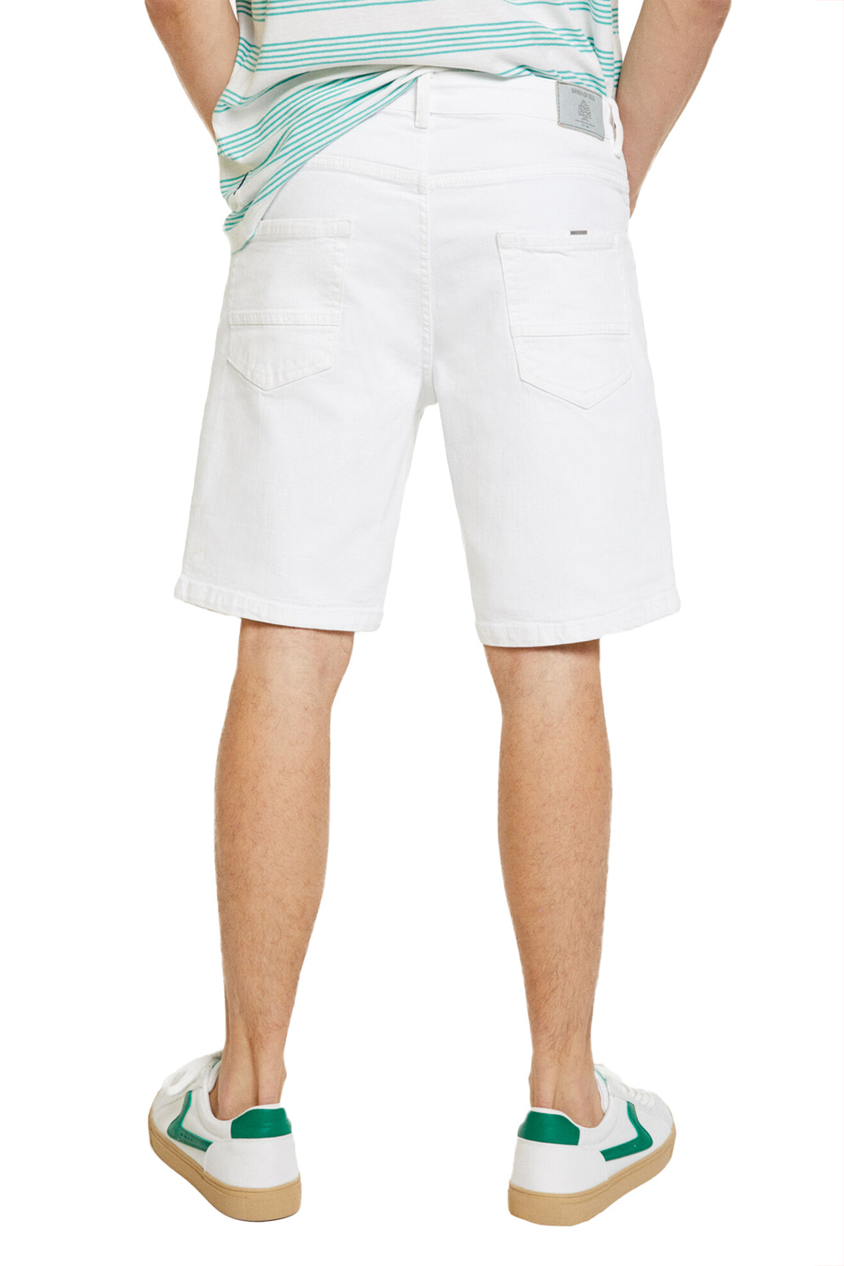 Springfield Базовые джинсовые шорты-бермуды (цвет ), артикул 0013469 | Фото 3