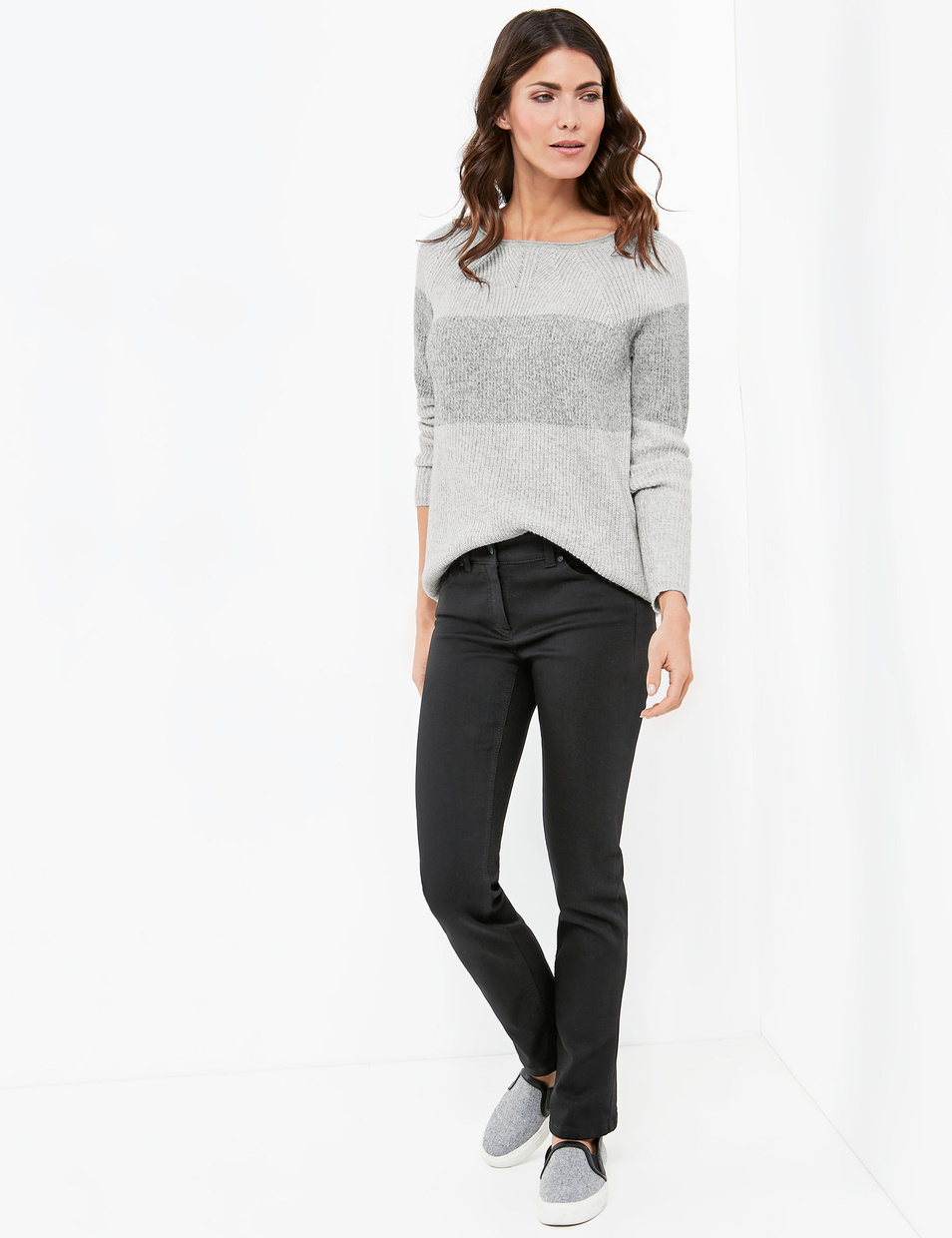 Женский Gerry Weber Джинсы зауженного кроя (цвет ), артикул 92151-67910-Best4me LONG | Фото 2
