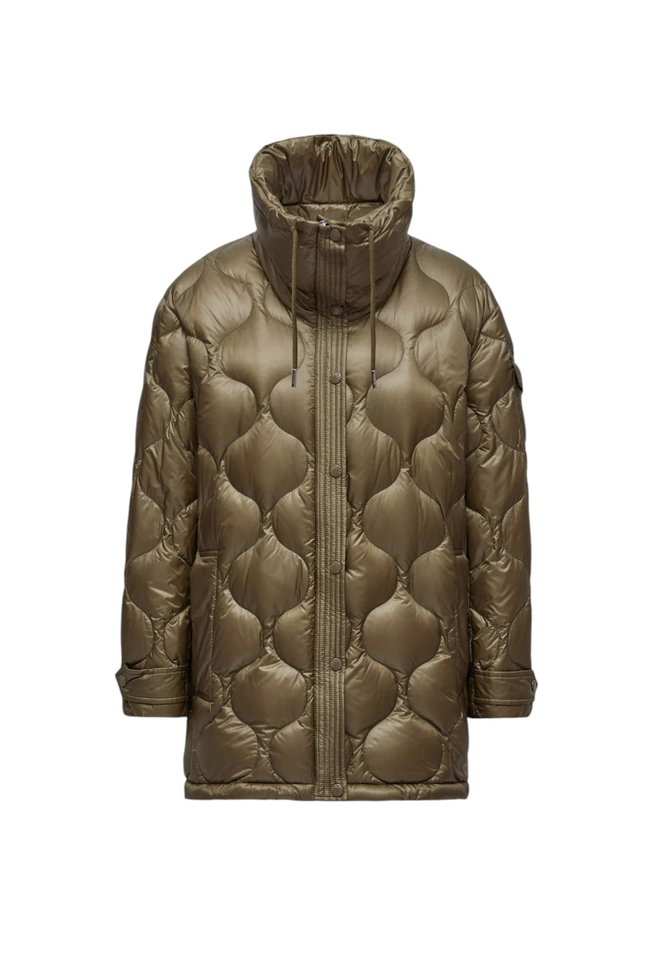 Женский Moncler Полупальто LOMBI с пуховым наполнителем (цвет ), артикул K20931A00026-595B1 | Фото 1