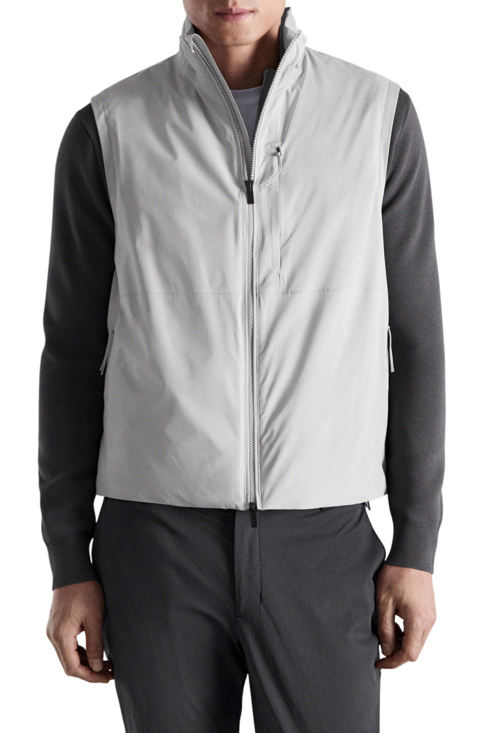 Мужской Mango Man Жилет ATLAST на молнии (цвет ), артикул 27064406 | Фото 3