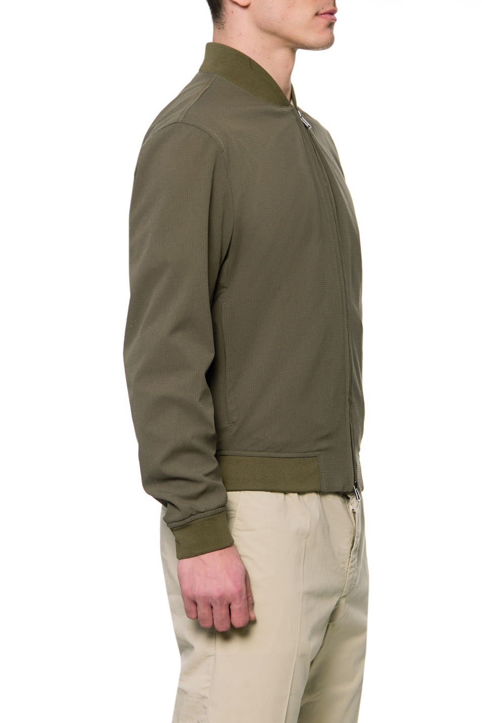 Мужской BOSS Куртка облегающего кроя на молнии (цвет ), артикул 50468913 | Фото 4