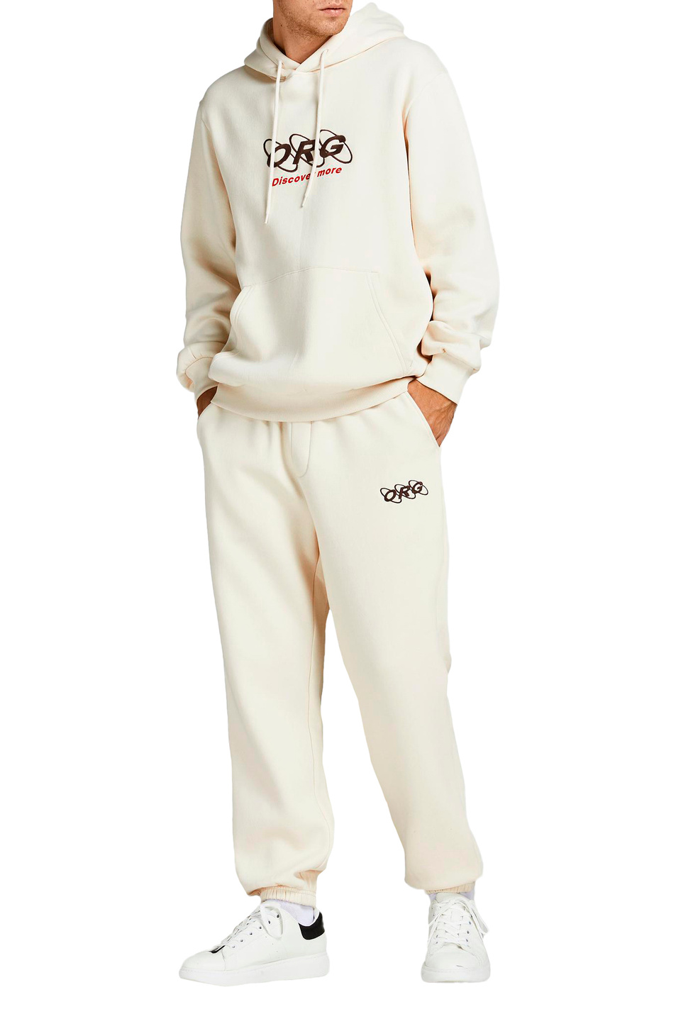 Мужской Jack & Jones Брюки-джоггеры KANE с эластичным поясом (цвет ), артикул 12203039 | Фото 2