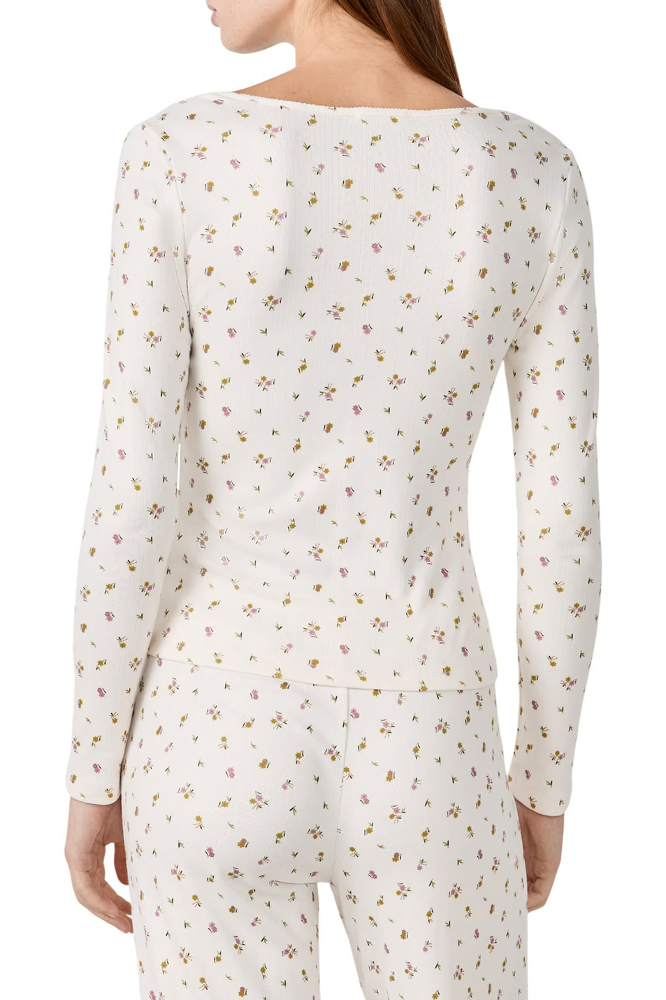 Женский Etam Лонгслив BETHANY с цветочным принтом (цвет ), артикул 6555220 | Фото 3