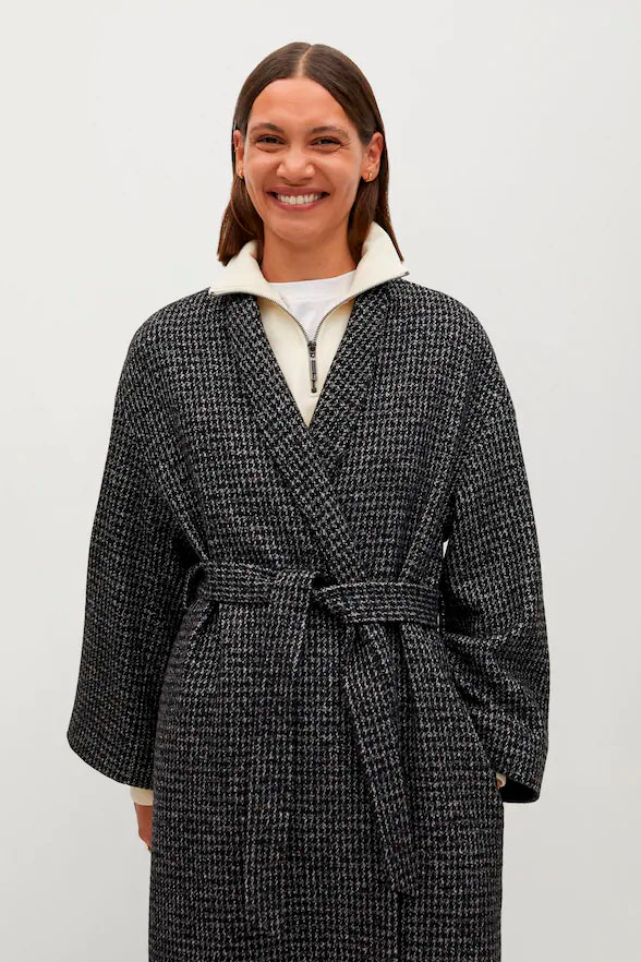 Женский Mango Пальто из смесовой шерсти MADAME (цвет ), артикул 77025909 | Фото 4