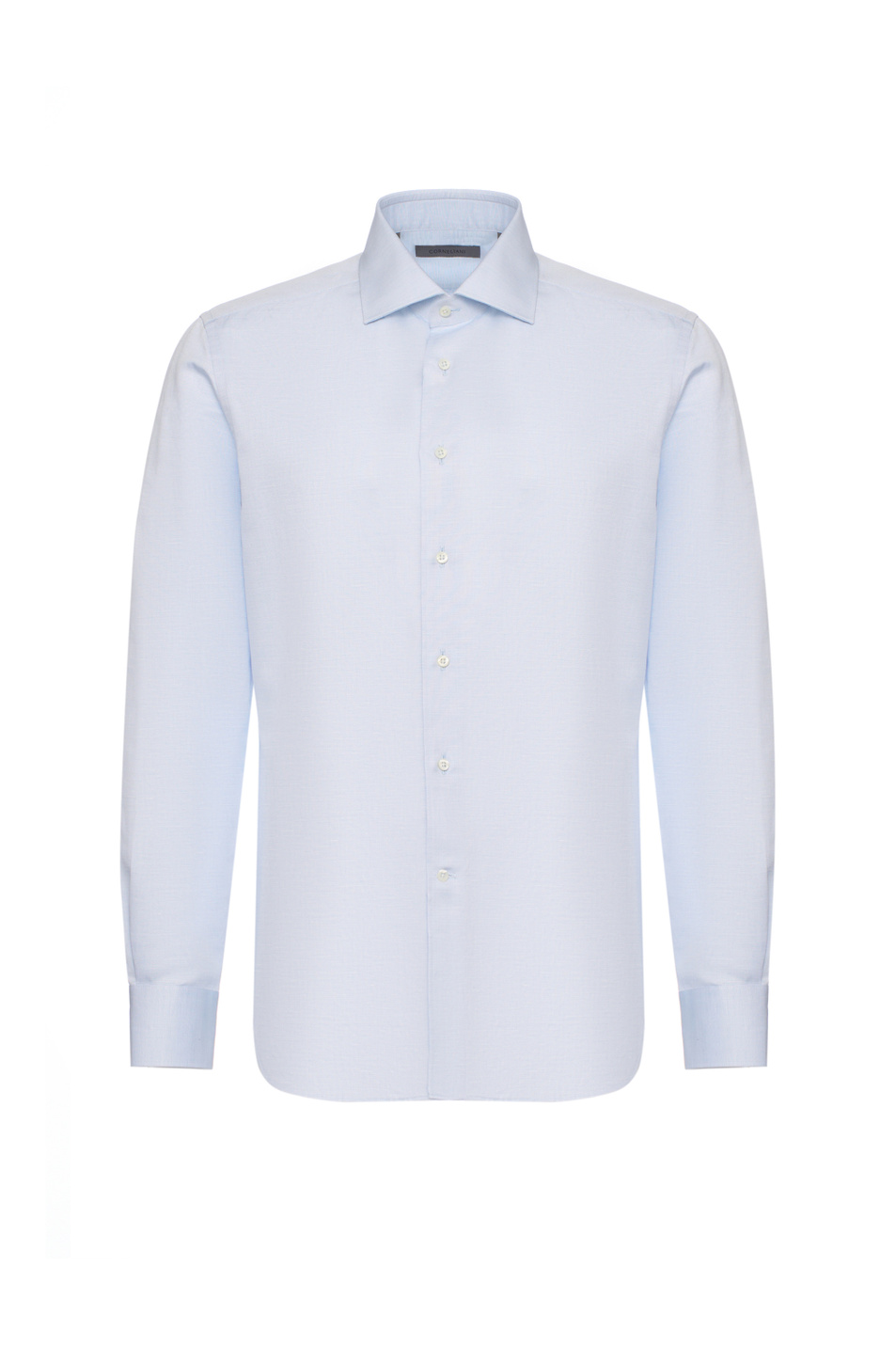 Мужской Corneliani Рубашка из хлопка и льна (цвет ), артикул 27P100-2711331 | Фото 1