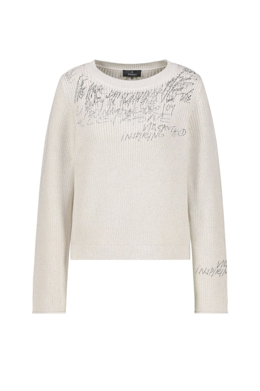Женский Monari Джемпер со стразами (цвет ), артикул 809449 | Фото 1