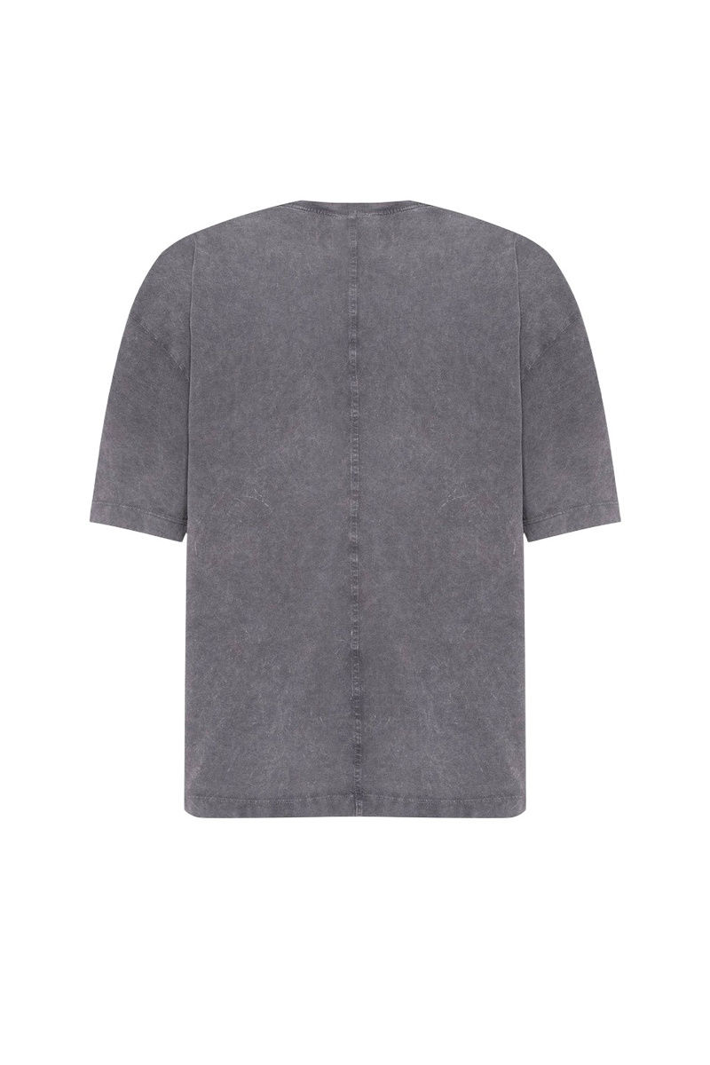 Футболка Delw из хлопка|Основной цвет:Серый Мужской HUGO Футболка Delw из хлопка (цвет ), артикул 50546369 | Фото 2