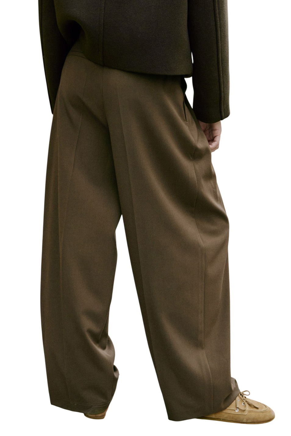 Женский Mango Брюки GABRIELA с защипами (цвет ), артикул 17095990 | Фото 4