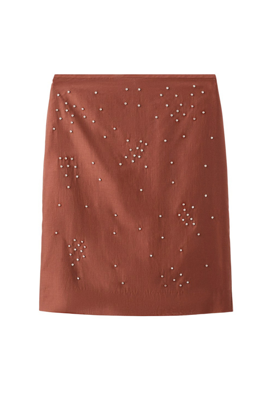 Женский Mango Юбка SMOKEY со стразами (цвет ), артикул 17089107 | Фото 1